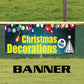 Christmas Decoration On Sale Vinyl Printed Banner Sign