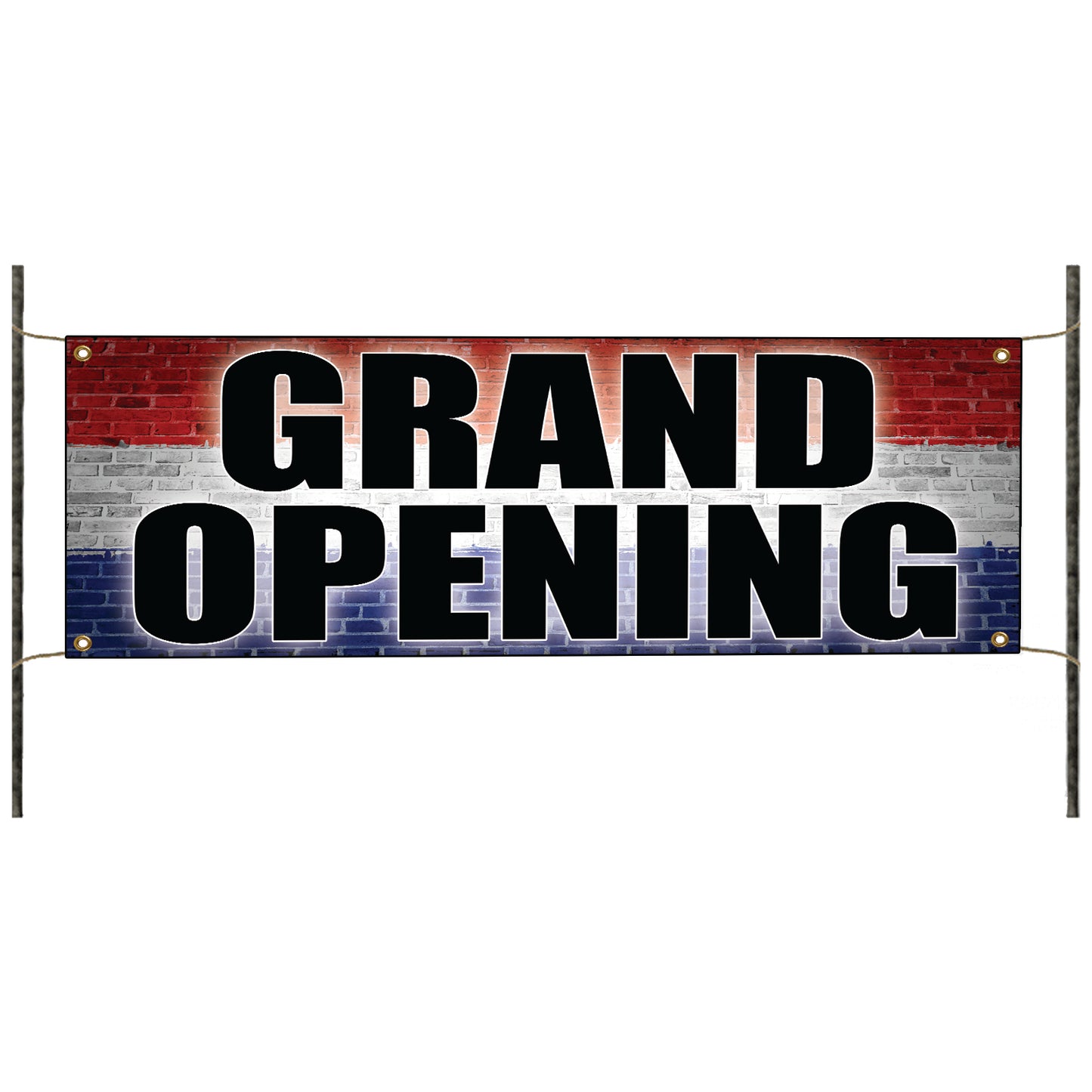 Grand opening vinyl printed banner sign