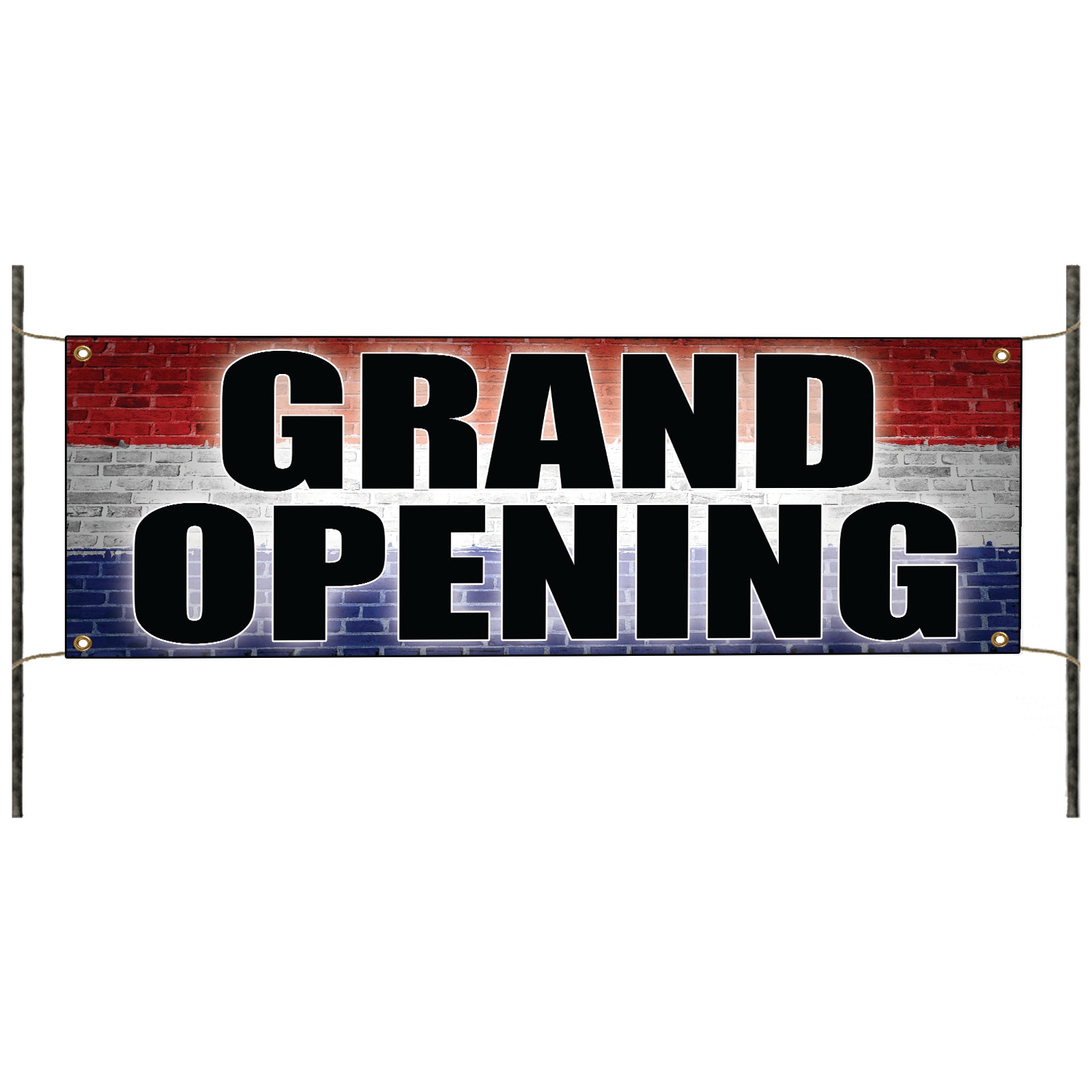 Grand opening vinyl printed banner sign