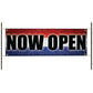 Now open vinyl printed banner sign