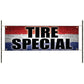 Tire special vinyl printed banner sign