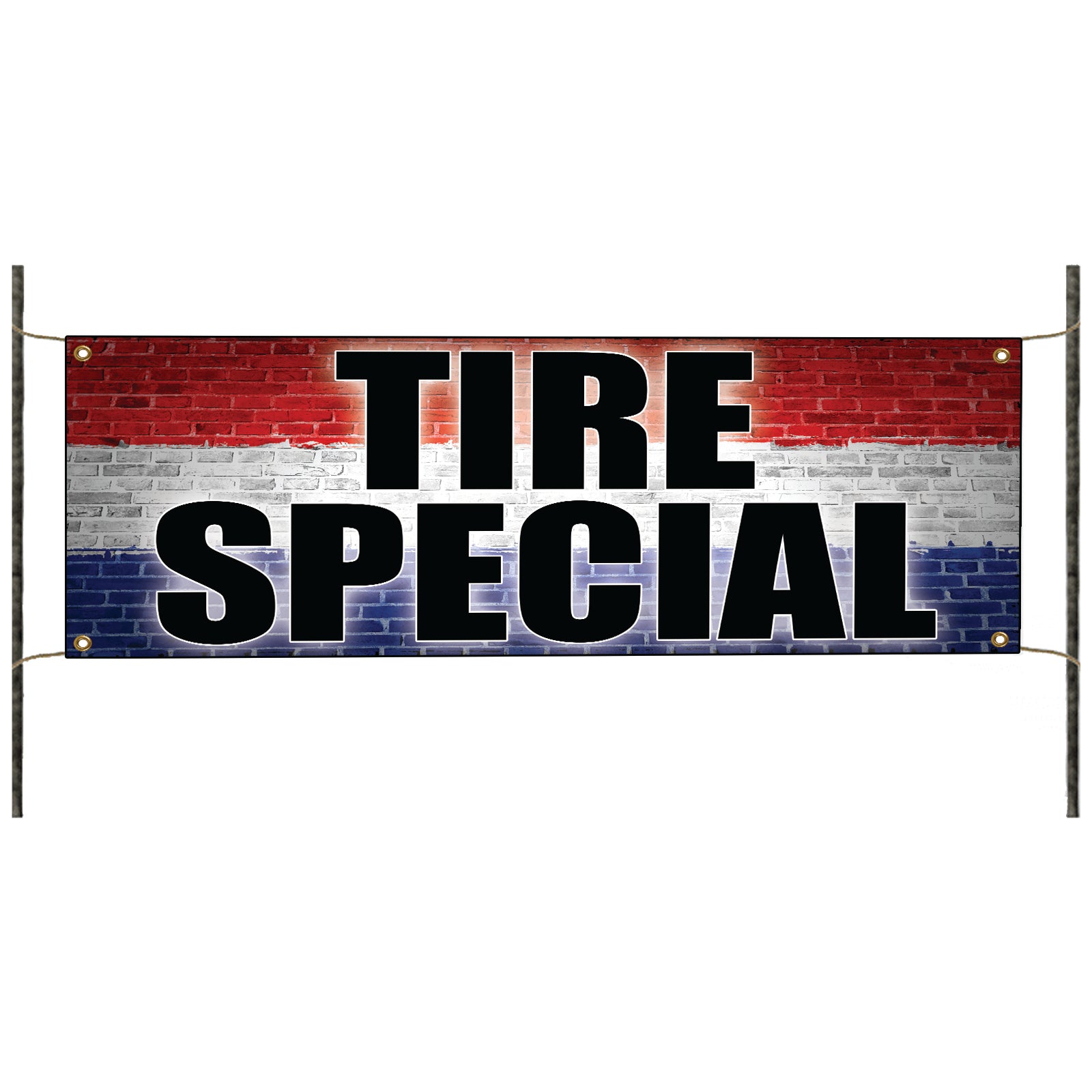 Tire special vinyl printed banner sign