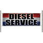 Diesel service vinyl printed banner sign