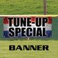 Tune-up special vinyl printed banner sign