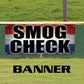 Smog check vinyl printed banner sign