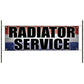 Radiator service vinyl printed banner sign