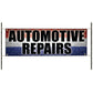 Automotive repairs vinyl printed banner sign