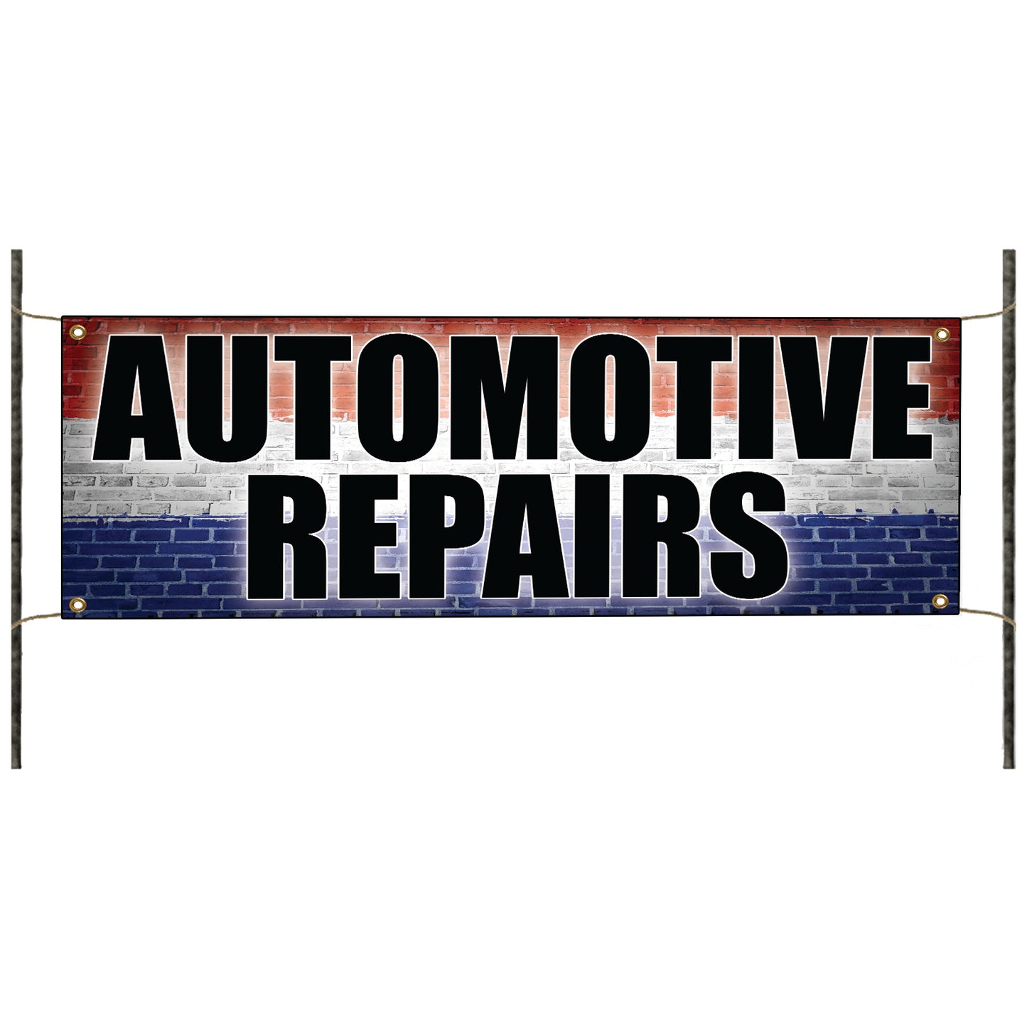 Automotive repairs vinyl printed banner sign