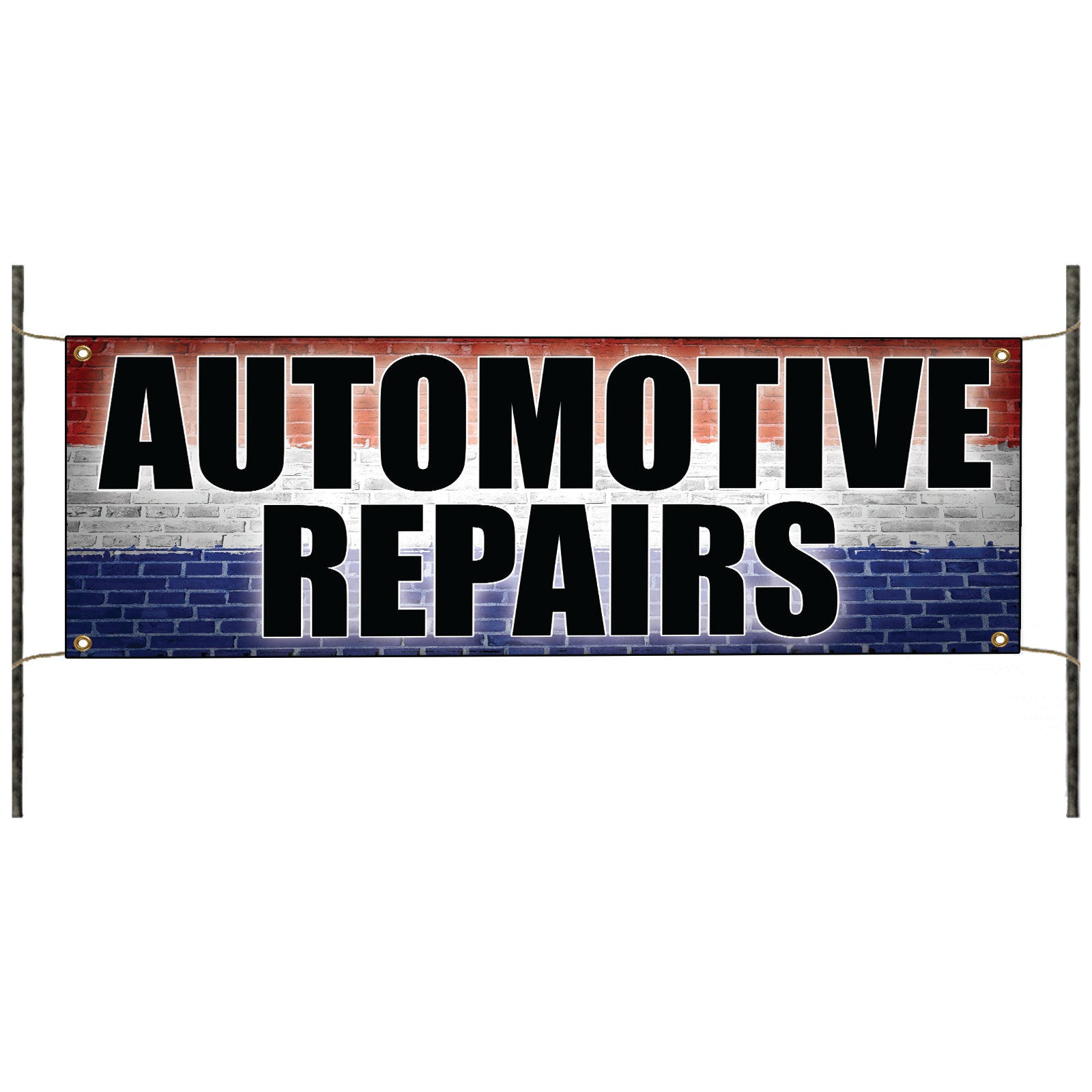 Automotive repairs vinyl printed banner sign