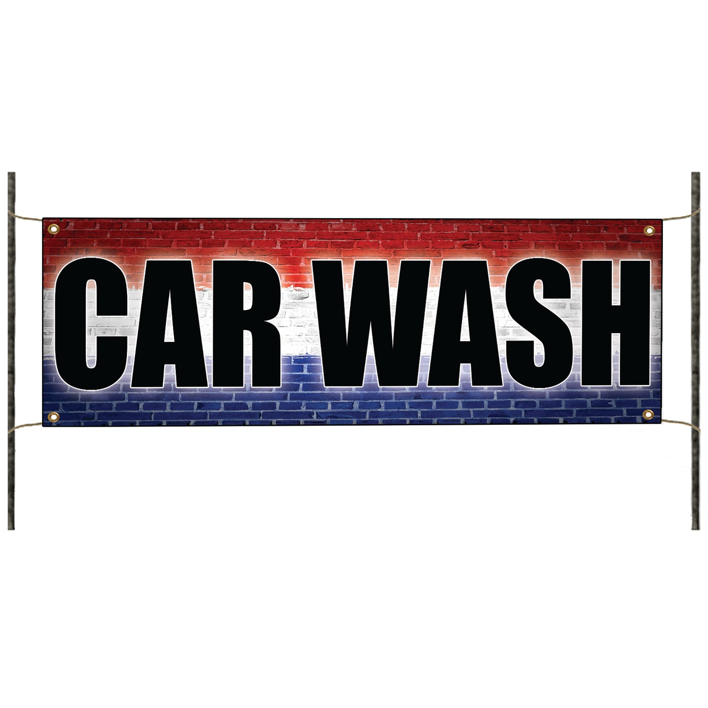 Car wash vinyl printed banner sign