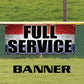Full service vinyl printed banner sign
