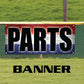 Parts vinyl printed banner sign