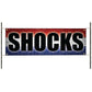 Shocks vinyl printed banner sign