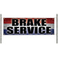 Brake service vinyl printed banner sign