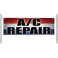 A/C repair vinyl printed banner sign
