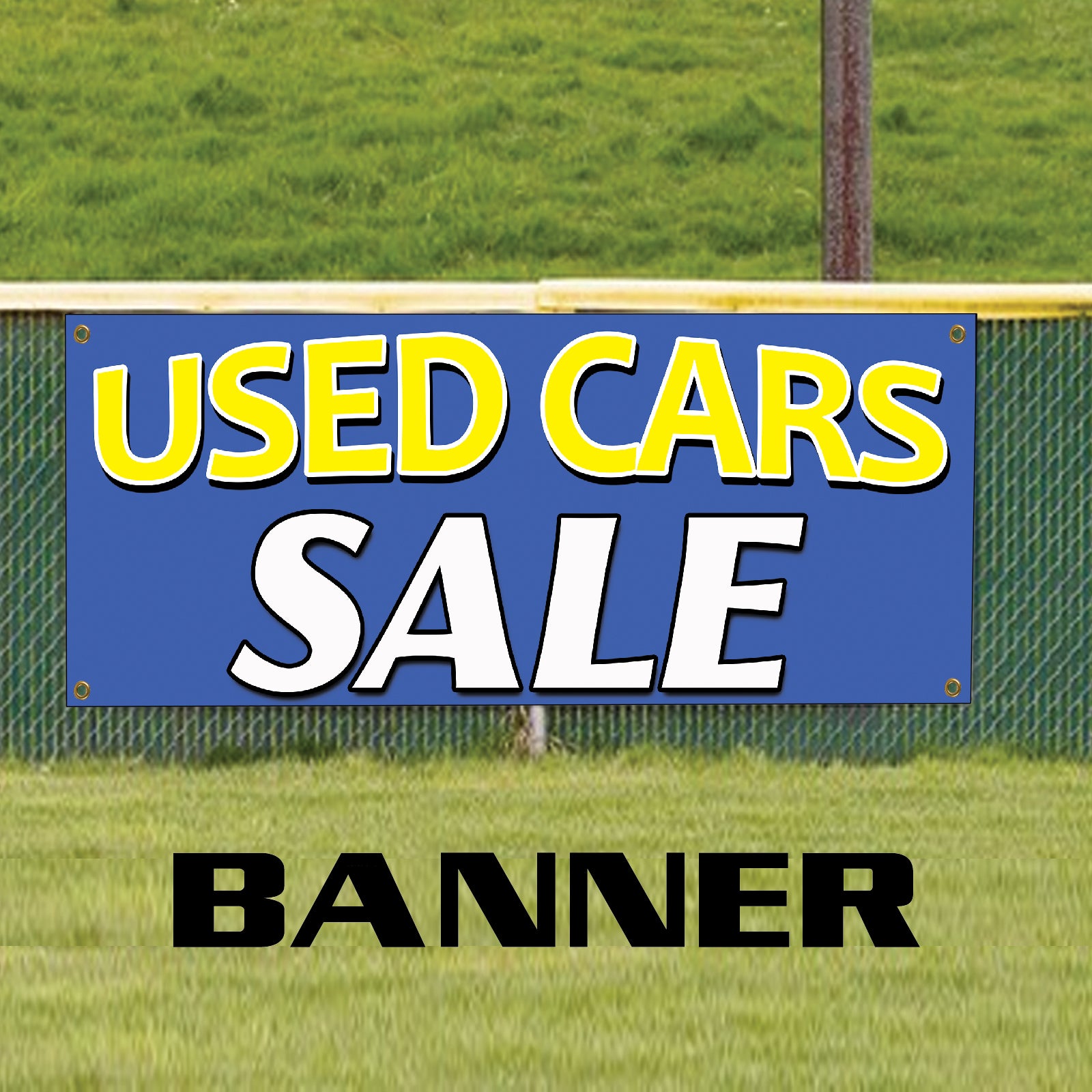 Used cars sale vinyl printed banner sign