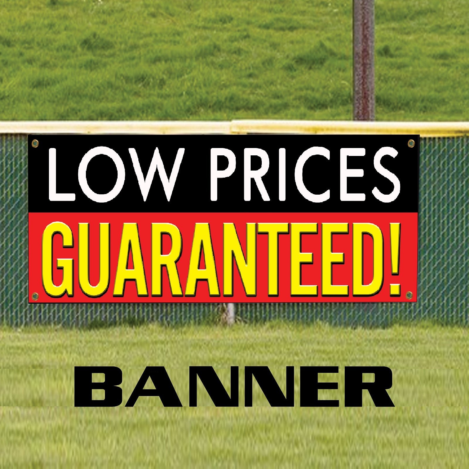 Low prices guaranteed vinyl printed banner sign
