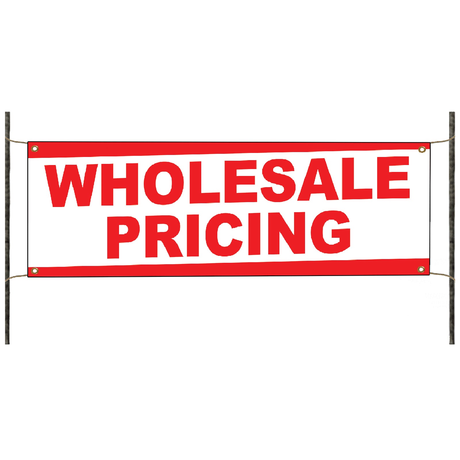 Wholesale pricing vinyl printed banner sign