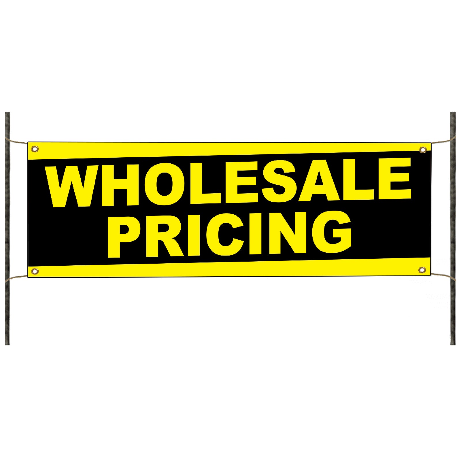 Wholesale pricing vinyl printed banner sign