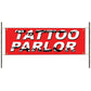 Tattoo parlor vinyl printed banner sign