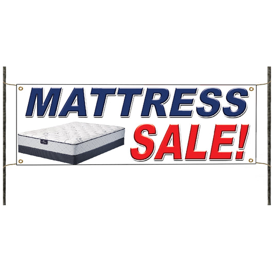 Mattress sale vinyl printed banner sign