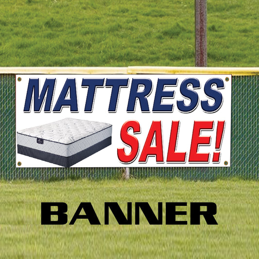 Mattress sale vinyl printed banner sign