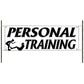 Personal training vinyl printed banner sign
