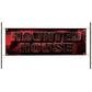 Haunted house vinyl printed banner sign