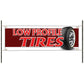 Low Profile Tires Vinyl Banner Sign