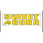 Sweet corn vinyl printed banner sign