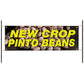 New crop pinto beans vinyl printed banner sign