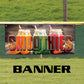 Smoothies vinyl printed banner sign