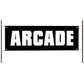 Arcade vinyl printed banner sign