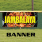 Jambalaya Vinyl Banner Sign