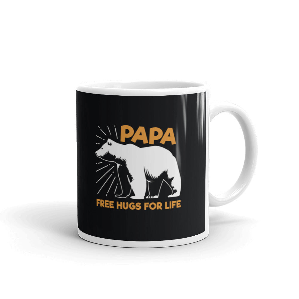 Papa Free Hugs For Life Father's Day Gifts Coffee Tea Ceramic Mug/Cup