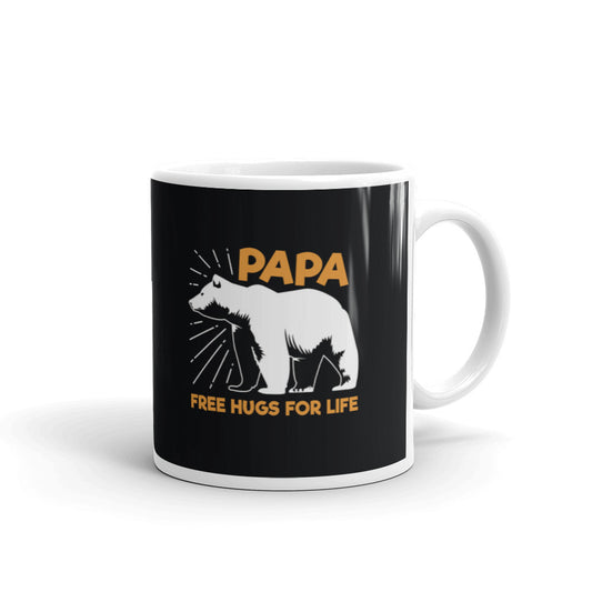 Papa Free Hugs For Life Father's Day Gifts Coffee Tea Ceramic Mug/Cup