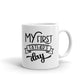 My First Father's Day Coffee Tea Ceramic Mug/Cup