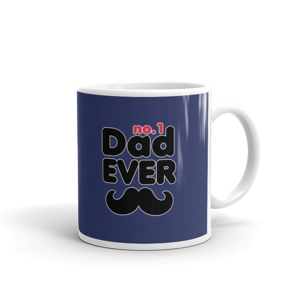 No 1 Dad Ever Coffee Tea Ceramic Mug/Cup