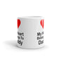 My Heart Belongs To Daddy Father's Day Gifts Coffee Tea Ceramic Mug/Cup