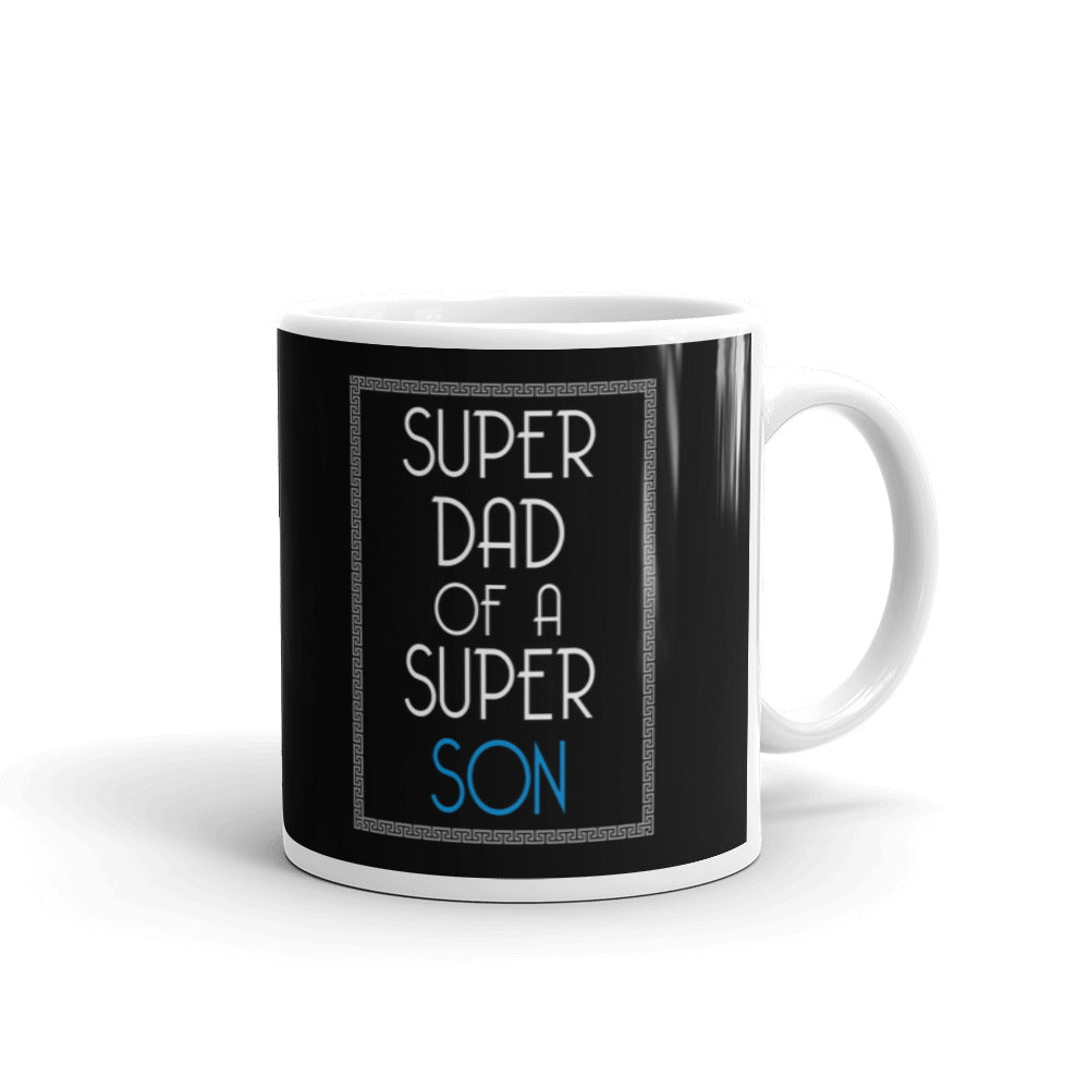 Super Dad Of A Super Son Coffee Tea Ceramic Mug/Cup