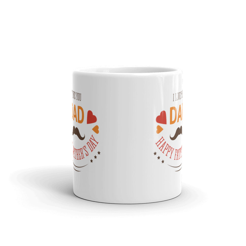 I Love You Dad Happy Father's Day Coffee Tea Ceramic Mug/Cup
