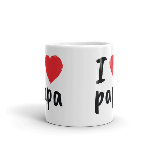 I Love Papa Father's Day Coffee Tea Ceramic Mug/Cup