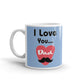 I Love Dad Father's Day Gift Coffee Tea Ceramic Mug/Cup
