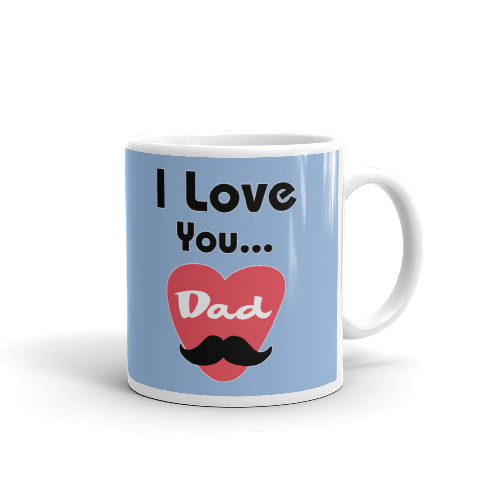 I Love Dad Father's Day Gift Coffee Tea Ceramic Mug/Cup
