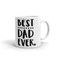 Best Dad Ever Father's Day Gifts Coffee Tea Ceramic Mug/Cup