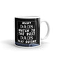 Many Dads Watch TV The Best Dads Play Guitar Coffee Tea Ceramic Mug/Cup