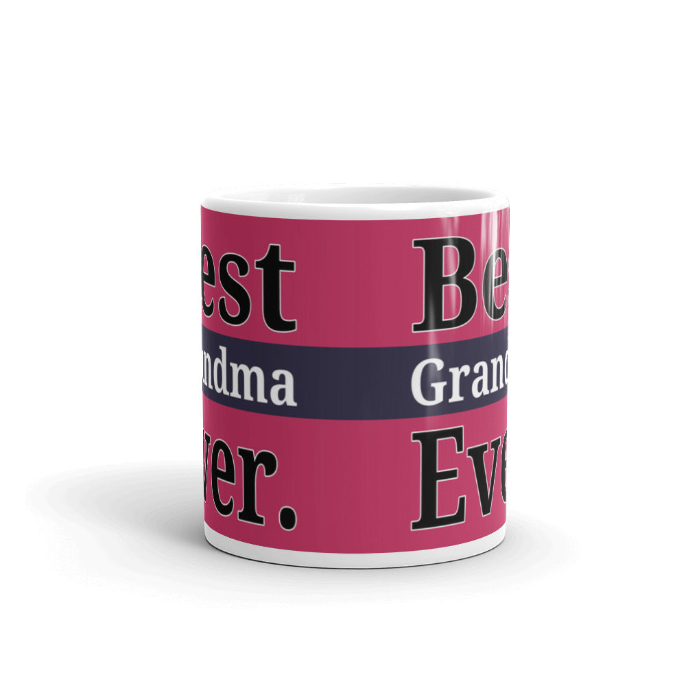 Best Grandma Ever Gift Coffee Tea Ceramic Mug/Cup