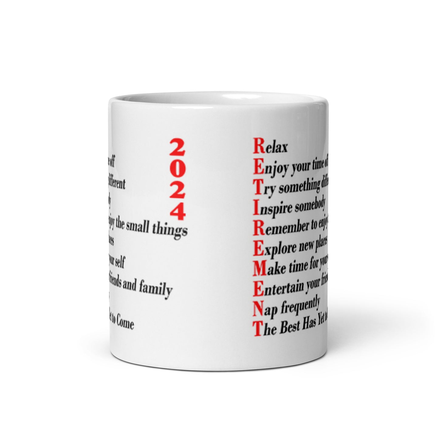 Retirement Gifts 2024 Coffee Tea Ceramic Mug/Cup