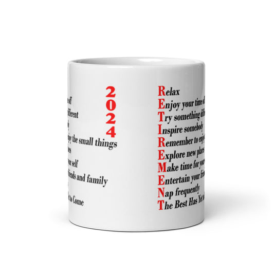 Retirement Gifts 2024 Coffee Tea Ceramic Mug/Cup