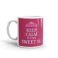 Keep Calm It's My Sweet 16 Granddaughter 16th Birthday Coffee Tea Ceramic Mug/Cup